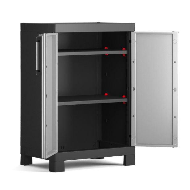 NIZKA PVC OMARA KETER DETROIT, 2 POLICI, 15 KG/POLICO, 97X65X45 CM