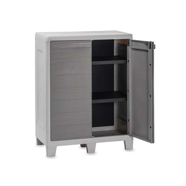 ORODNA OMARA-KRILNA VRATA PVC, 2 POLICI 78X46X101 CM