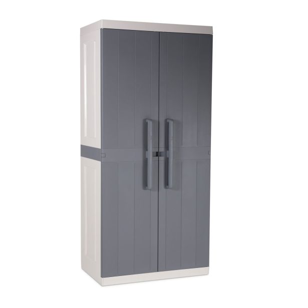 ORODNA OMARA-KRILNA VRATA PVC, 4 POLICE 89X54X190 CM