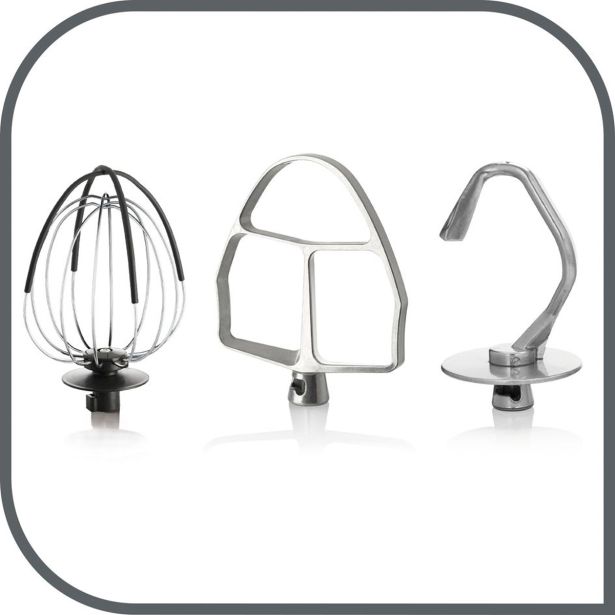 KUHINJSKI ROBOT MASTERCHEF GOURMET +, QB632D38, MOČ 1100 W, VOLUMEN 4,6 L, SET ZA PECIVO, MEŠALNIK IZ NERJAVNEGA JEKLA