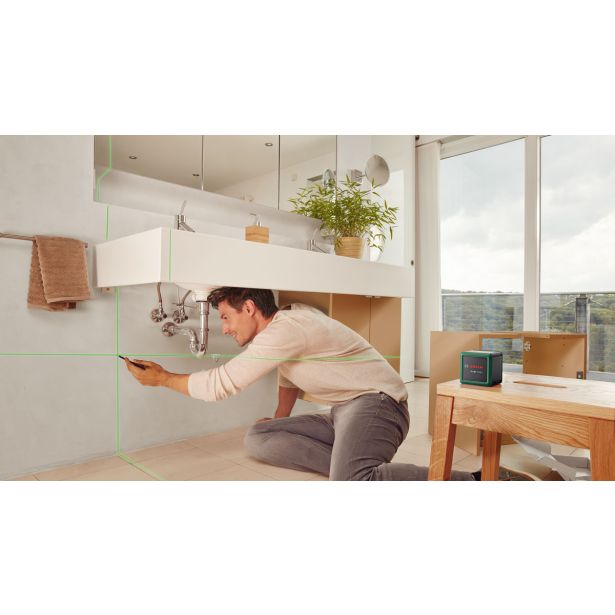 QUIGO GREEN 2.0 + STOJALO + MM2 KRIŽNI LASER  + ALUMINIJASTO STOJALO + DRŽALO MM2