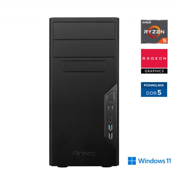 RAČUNALNIK ANNI HOME ADVANCED R5 8600G / RADEON 760M / 16 GB / 1TB / W11H