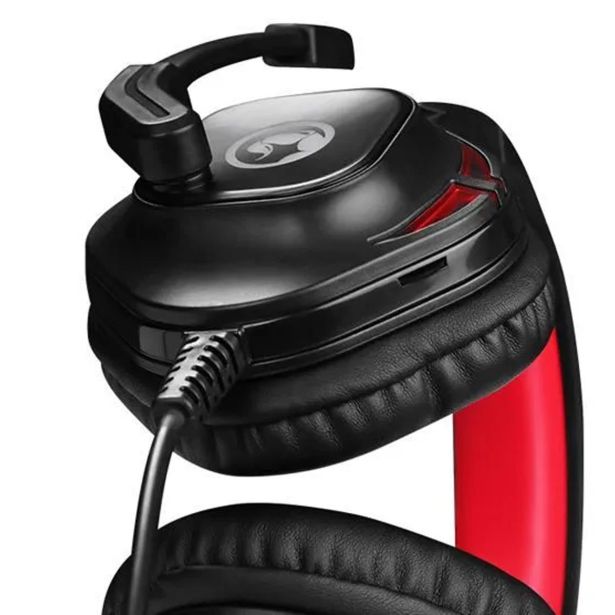 RAČUNALNIŠKA SLUŠALKA MARVO HG8929 RDEČA OSVETLITEV