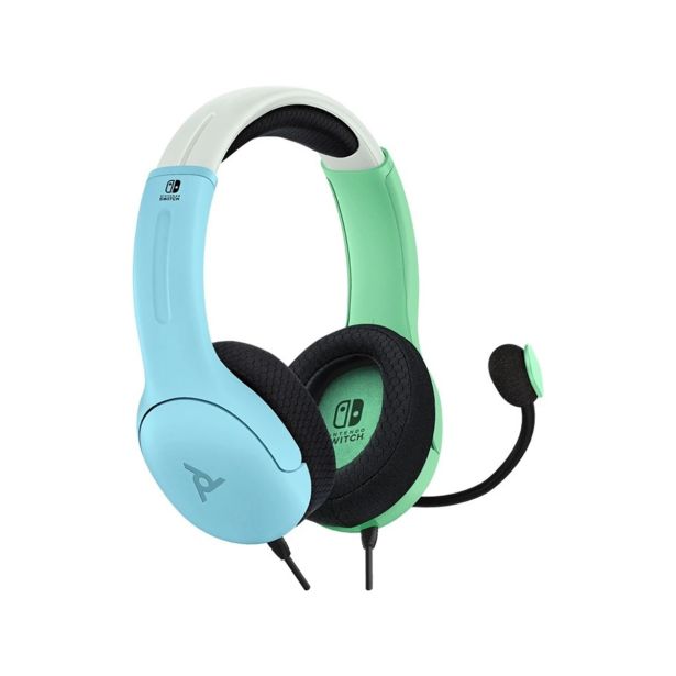 RAČUNALNIŠKA SLUŠALKA PDP NINTENDO SWITCH LVL40 ŽIČNE MODRO - ZELENE