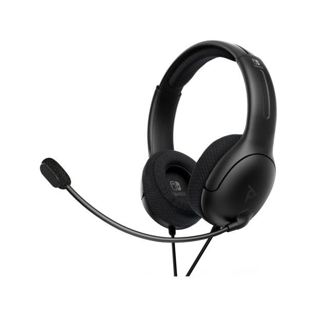 RAČUNALNIŠKA SLUŠALKA PDP NINTENDO SWITCH ŽIČNE LVL40 ČRNE