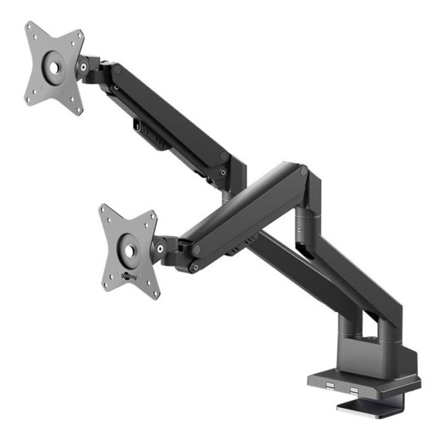 RAČUNALNIŠKI DODATEK GOOBAY NOSILEC NAMIZNO DUAL MOUNT WITH GAS SPEING 17