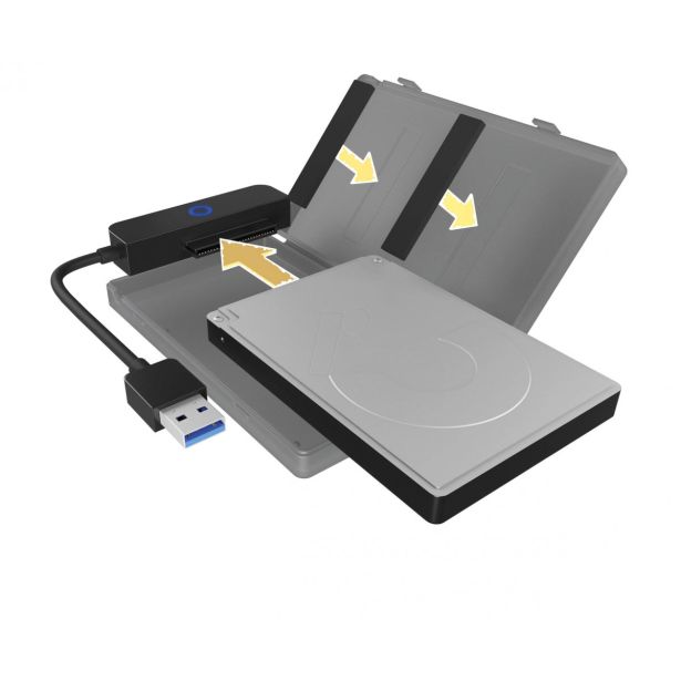 RAČUNALNIŠKI DODATEK ICY BOX USB 3.2 ADAPTER ZA 2.5 DISKE