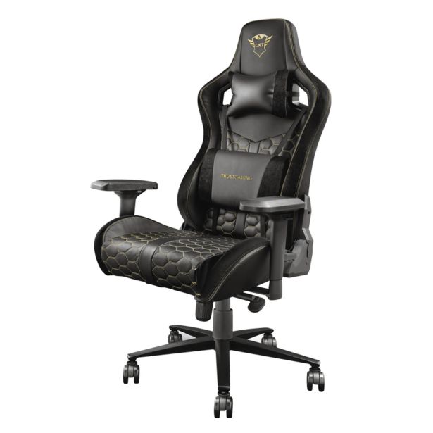 GAMING STOL TRUST GXT 712 RESTO PRO, ČRN