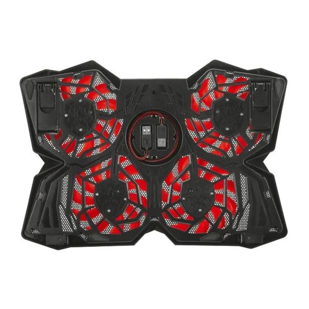 HLADILNO STOJALO ZA PRENOSNIK TRUST GXT 278 ČRNO-RDEČ