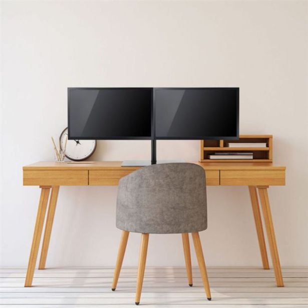 RAČUNALNIŠKI DODATEK VONHAUS NAMIZNI NOSILEC ZA MONITOR, DVOJNI DO 27"