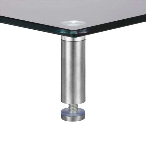 RAČUNALNIŠKI DODATEK VONHAUS STEKLEN PODSTAVEK ZA MONITOR L ČRN