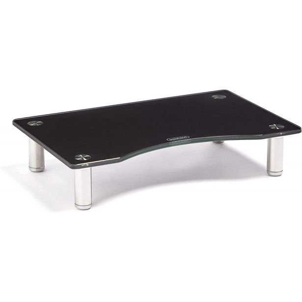 RAČUNALNIŠKI DODATEK VONHAUS STEKLEN PODSTAVEK ZA MONITOR S ČRN