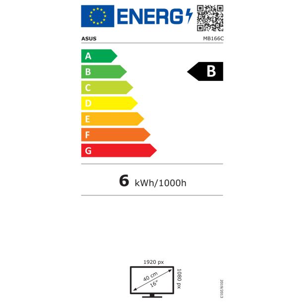 RAČUNALNIŠKI MONITOR ASUS ZENSCREEN MB166C