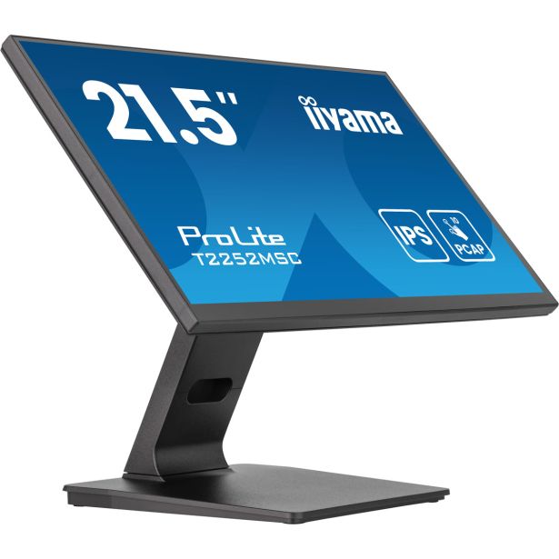 RAČUNALNIŠKI MONITOR IIYAMA 21.5" LED LCD T2252MSC- B2AG IPS FHD HDMI/DP