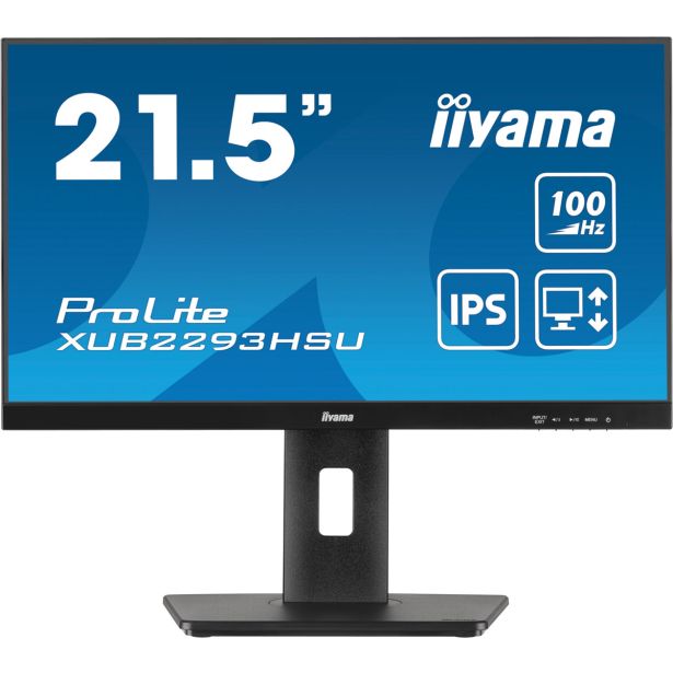 RAČUNALNIŠKI MONITOR IIYAMA 21.5" LED LCD XUB2293HSU B7 IPS FHD HDMI/DP/U