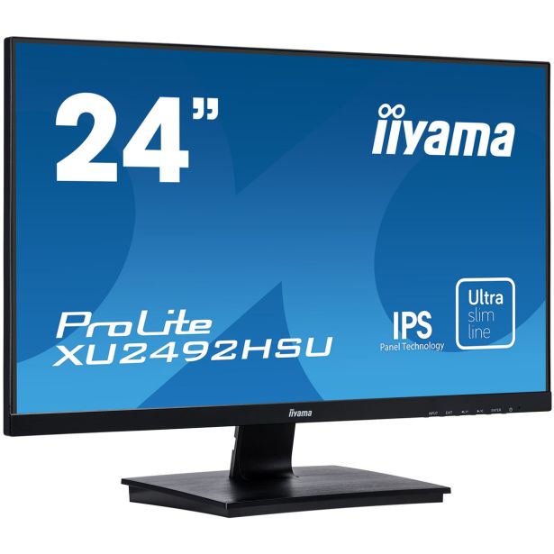 RAČUNALNIŠKI MONITOR IIYAMA 23.8" LED LCD XU2492HSU- B6 IPS FHD HDMI/DP/US