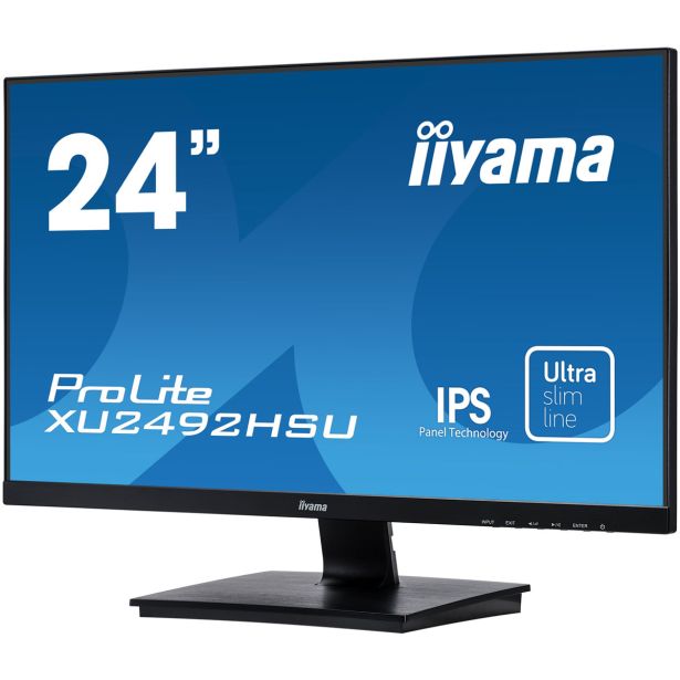 RAČUNALNIŠKI MONITOR IIYAMA 23.8" LED LCD XU2492HSU- B6 IPS FHD HDMI/DP/US