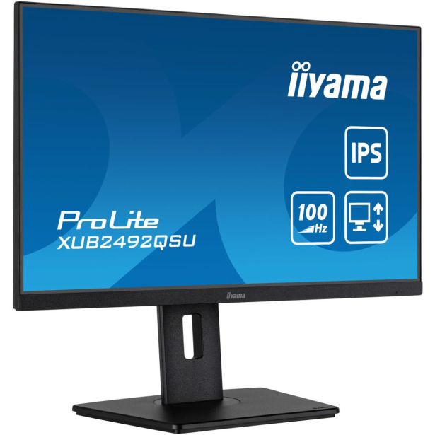 RAČUNALNIŠKI MONITOR IIYAMA 23.8" XUB2492QSU-B1 IPS 2K 16:9 100HZ HDMI/DP/USB