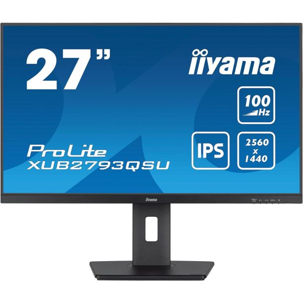 RAČUNALNIŠKI MONITOR IIYAMA 27" LED LCD XUB2793QSU- B7 IPS 2K 16:9 HDMI/DP