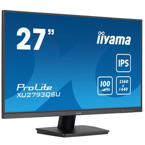 RAČUNALNIŠKI MONITOR IIYAMA NOS.27" LED LCD XU2793Q SU-B7 IPS2K 100HZ HDMI/DP