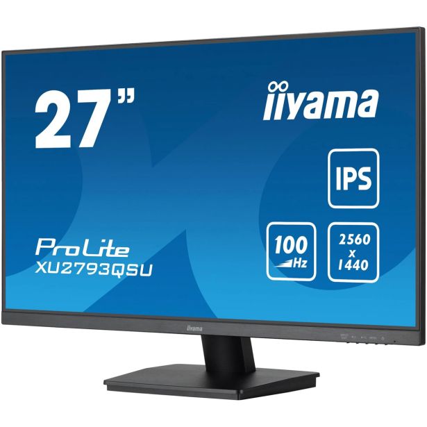 RAČUNALNIŠKI MONITOR IIYAMA NOS.27" LED LCD XU2793Q SU-B7 IPS2K 100HZ HDMI/DP