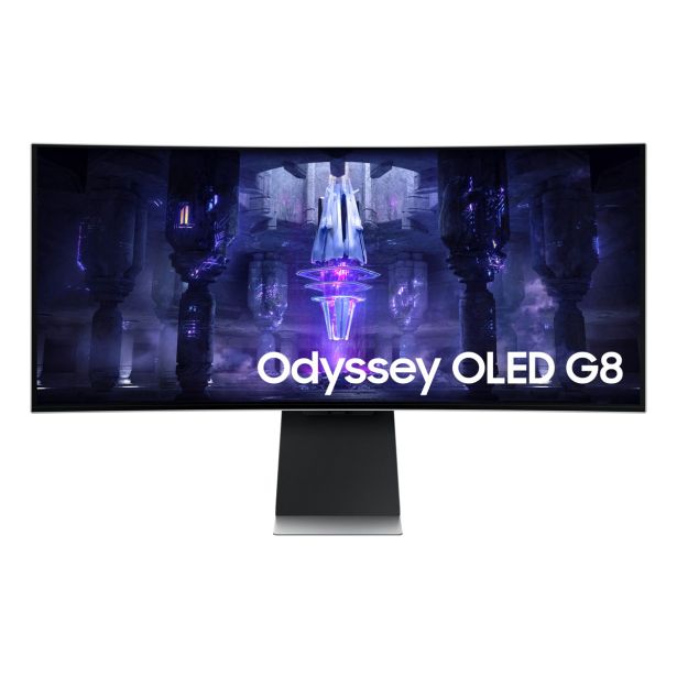 RAČUNALNIŠKI MONITOR SAMSUNG S34BG850SU ODYSSEY NEO G8 OLED 21:9 ULTRAWQHD 175HZ