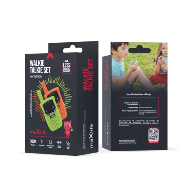 RADIJSKA POSTAJA MAXLIFE MXWT-100 ORANŽNA ZELENA