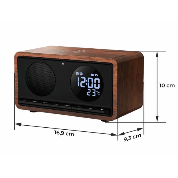 RADIOURA MANTA RDI912 RIMINI ČRNA