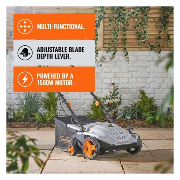 RAHLJALNIK ZELENIC VONHAUS PREZRAČEVALNIK TRATE ELEKTRIČNI 1500W