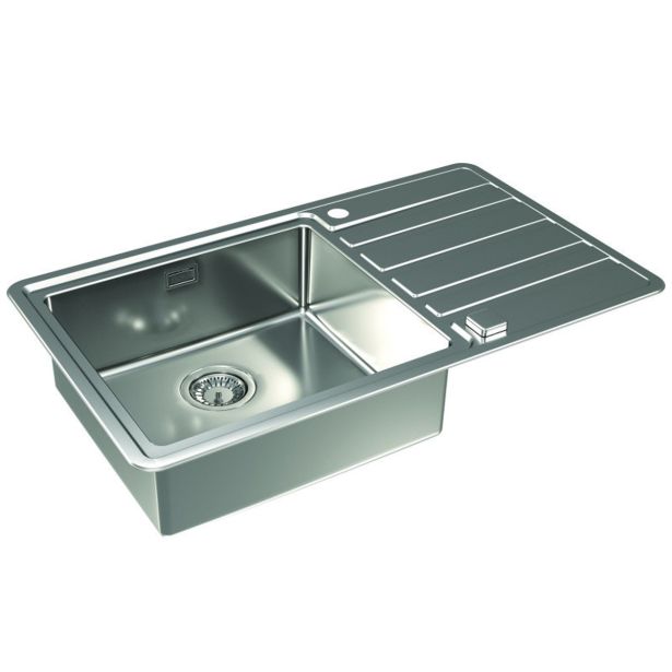 NERJAVNO POMIVALNO KORITO ALVEUS RANDO 50, LEVI 860X500 MM