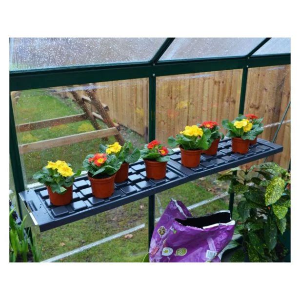 RASTLINJAK - HYBRID 6X10 + DODATKI - KOMPLET PLASTIČNIH POLIC