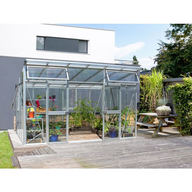 RASTLINJAK, STEKLO/POLIK. VITAVIA APHRODITE 11500 ESG/VP 3/10MM ALU 3X4M