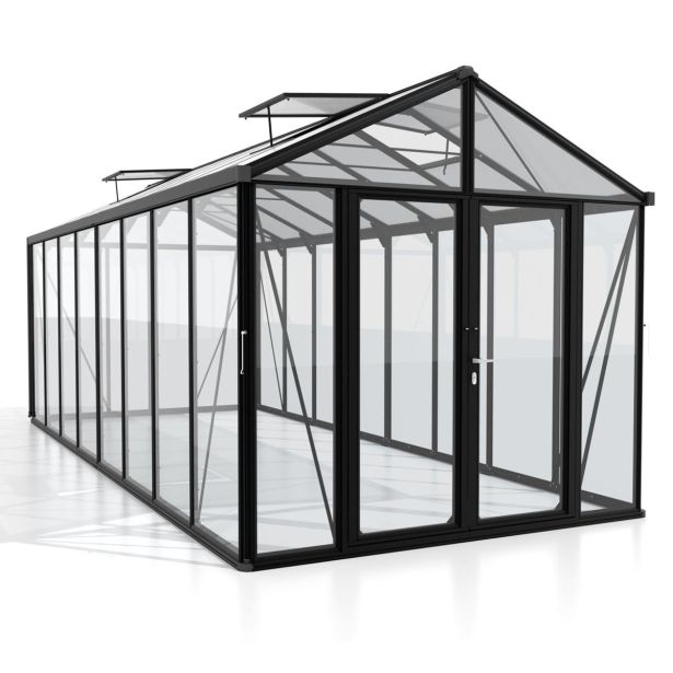 RASTLINJAK, STEKLO/POLIK. VITAVIA ZEUS COMFORT 15700 ESG/VP ČRNA 2.6X6.1M