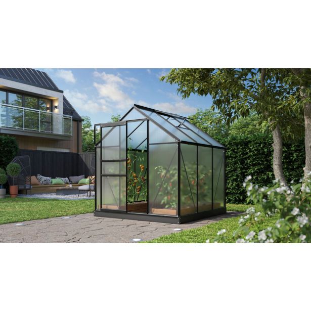 POLIKARBONATNI RASTLINJAK VITAVIA COMET 3800 HKP4MM ČRNA