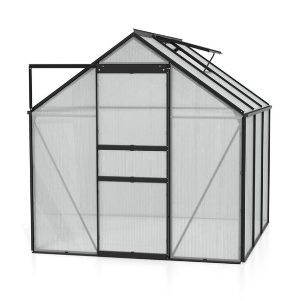 POLIKARBONATNI RASTLINJAK VITAVIA COMET 3800 HKP4MM ČRNA