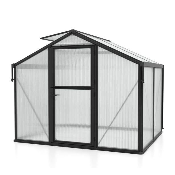 POLIKARBONATNI RASTLINJAK VITAVIA DEIMOS 5800 HKP10MM, ČRNA