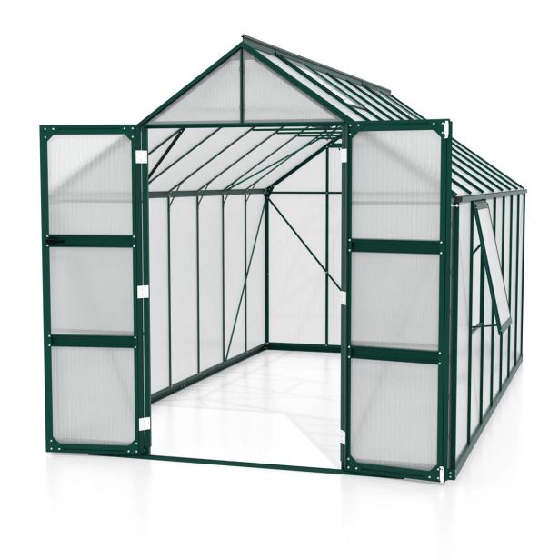 POLIKARBONATNI RASTLINJAK VITAVIA OLYMP 11500 HKP4MM SMARAGDNA 254X257X448