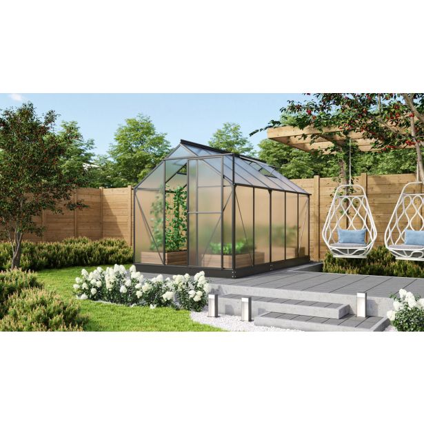 POLIKARBONATNI RASTLINJAK VITAVIA TRITON 6200 HKP 6 MM ČRNA 207X198X317