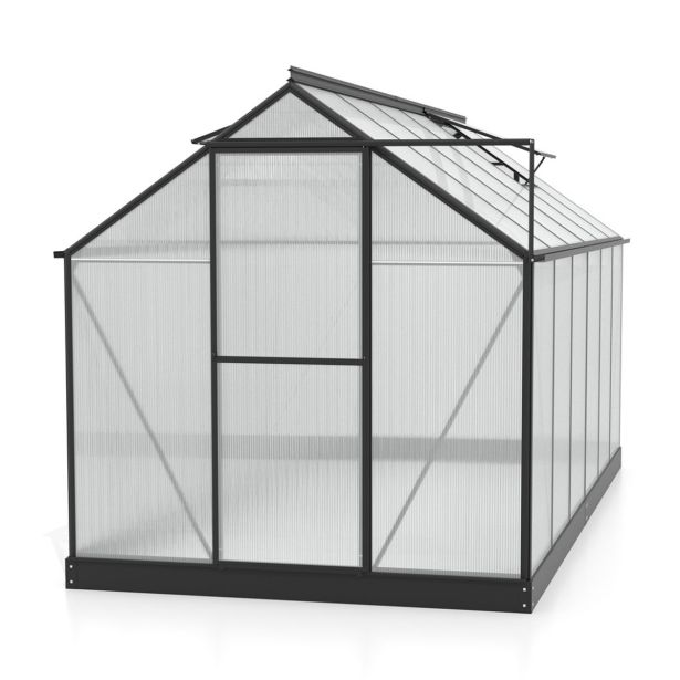 POLIKARBONATNI RASTLINJAK VITAVIA TRITON 7500 HKP 4 MM ČRNA 207X198X379