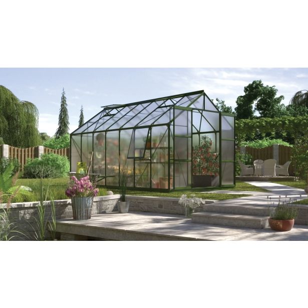 POLIKARBONATNI RASTLINJAK VITAVIA JUPITER 11500 VP 4MM SMARAGDNA 2.6X4.4M