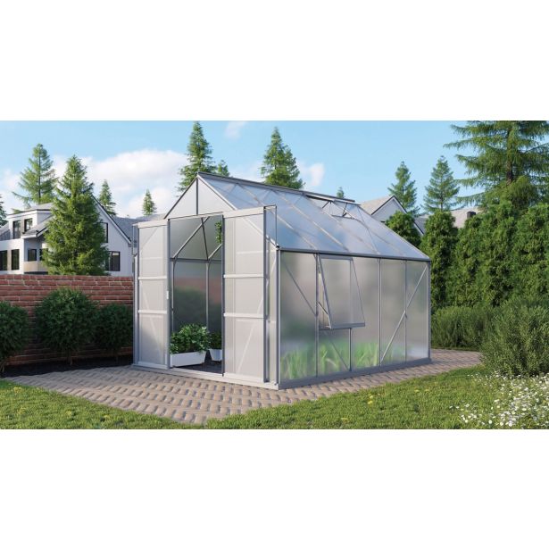 POLIKARBONATNI RASTLINJAK VITAVIA MERIDIAN 2 8300 VP6MM ALU 2.6MX3.2M