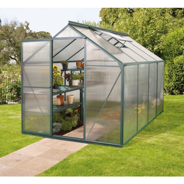 POLIKARBONATNI RASTLINJAK VITAVIA TRITON 5000 VP 6MM 2X2.5M SMARAGDNA