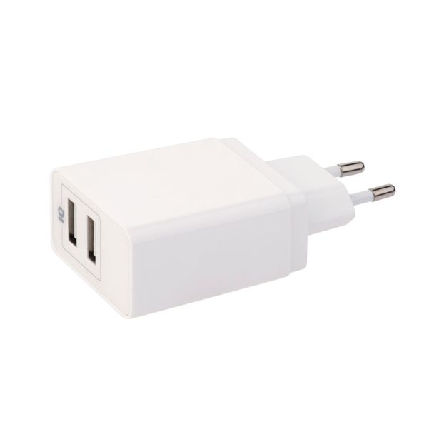 RAZDELILNIK/ADAPTER EMOS USB POLNILEC HIŠNI SMART 3.1A 2 IZHODA