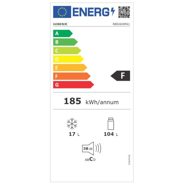 HLADILNIK GORENJE RBIU609FA1