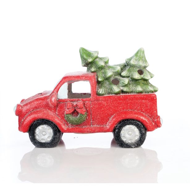 RDEČ TOVORNJAK Z LED LUČKO