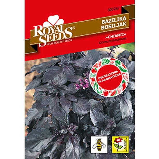 BAZILIKA ROYAL SEEDS RDEČELISTNA CHIANTI 257