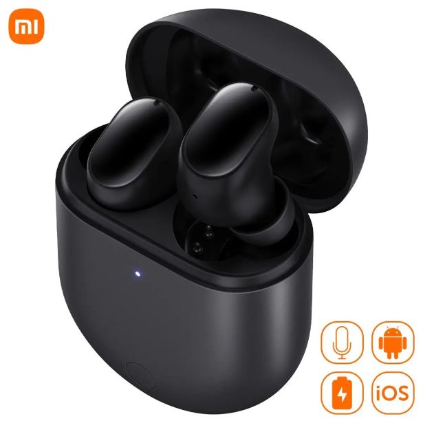 SLUŠALKE XIAOMI REDMI BUDS 3 PRO ČRNE