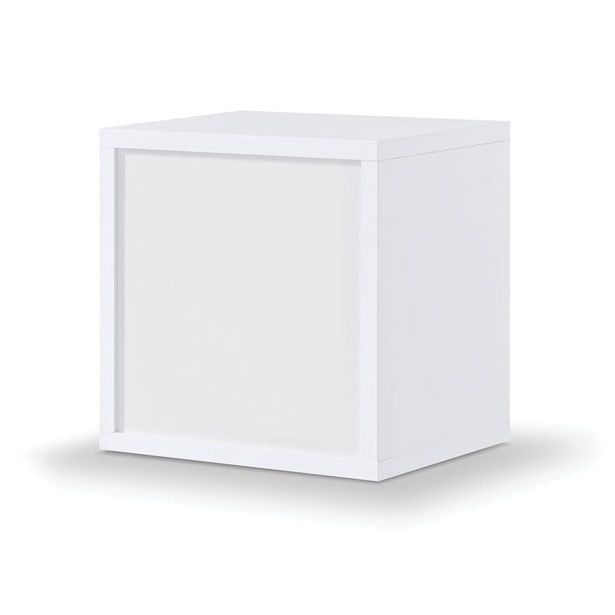 REGAL KOCKA CLIC BELA 37.5X37.5X32.5 CM