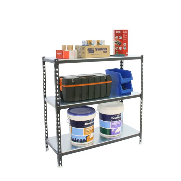 REGAL SIMONRACK 100X80X40 CM 3P/180KG ANTRACIT SIMONCLICK MINI