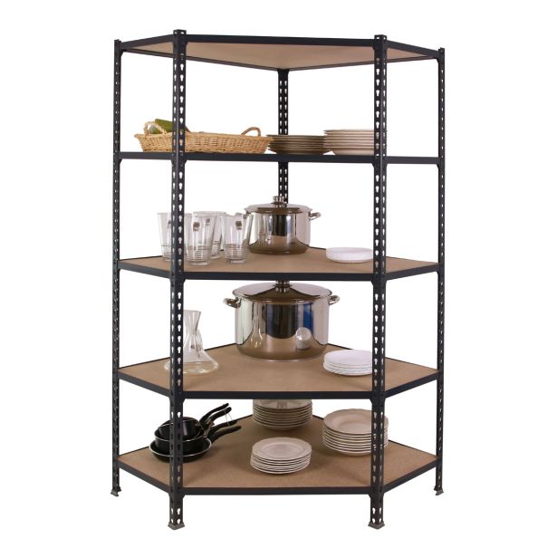 REGAL SIMONRACK 180X90X40 CM 5P/200KG KOTNI ANTRACIT MADERCLICK